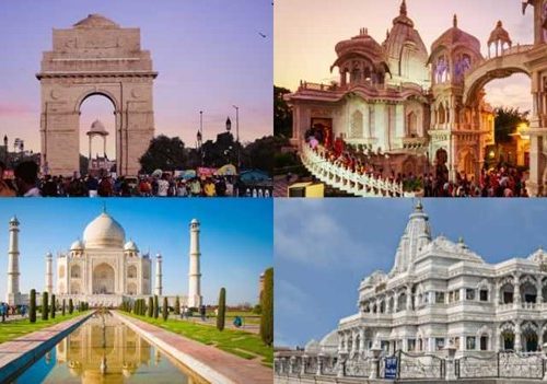 Top Darshan Places to Cover in a Delhi to Agra Mathura Vrindavan One Day Tour by Bus