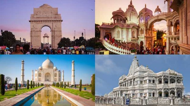 Same Day Agra Mathura Vrindavan Tour from Delhi by Bus